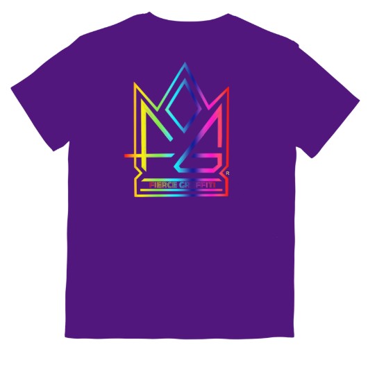 T- shirt Fierce Graffiti Official Logo Design
