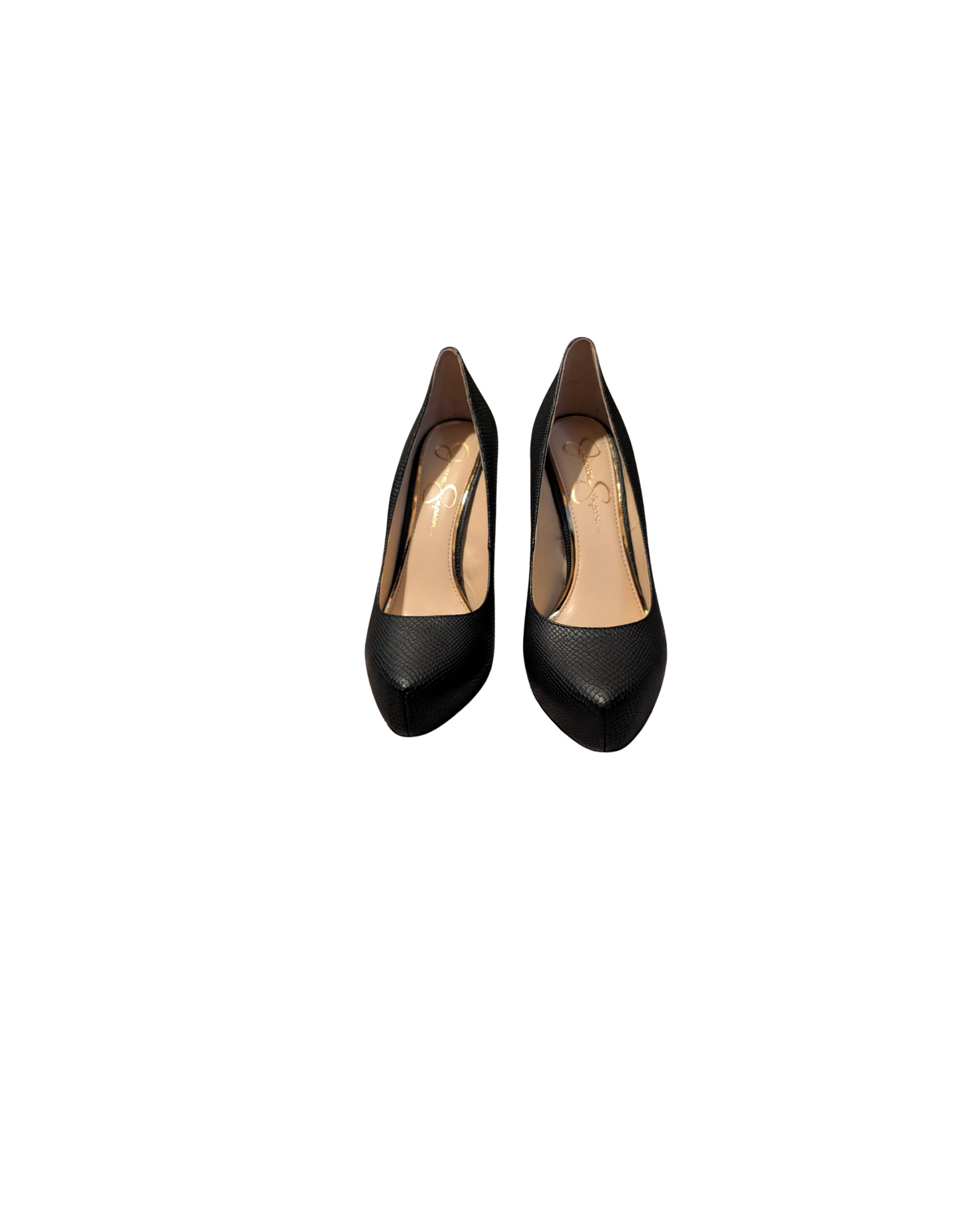 Jessica Simpson Black Stiletto Heel and platform Shoe