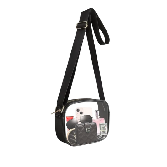 Clear Crossbody Stadium Bag Concert Approved.
