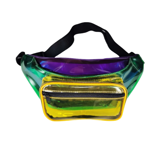 Clear Mardi Gras Fanny Pack