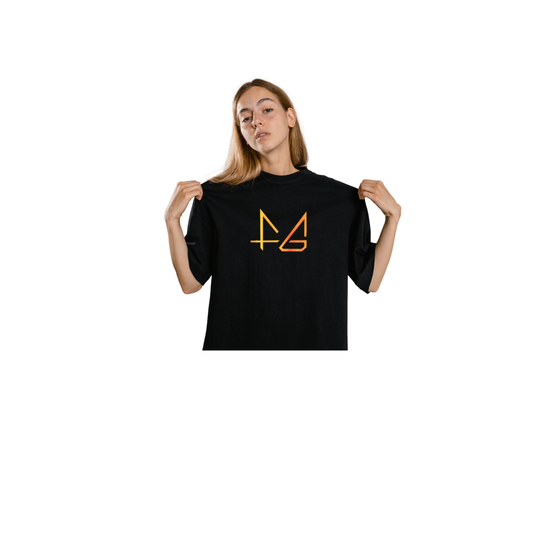 FG Orange-Yellow Design T-shirt