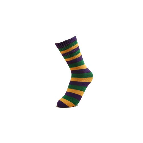 Mardi Gras Socks