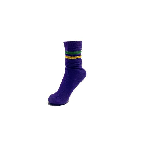Mardi Gras Socks