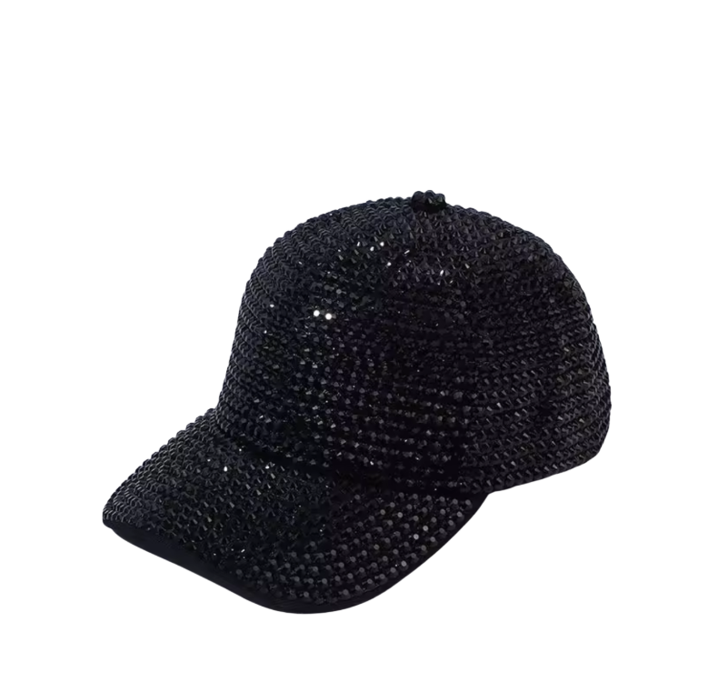 Rhinestone Bling Baseball Cap