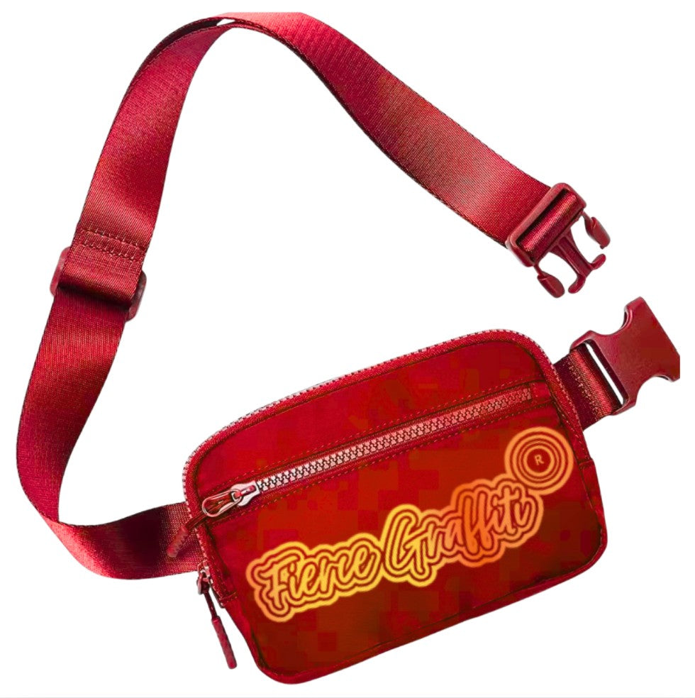 Stylish Fanny Pack - Bubble Logo